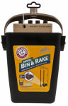 PETMATE Arm & Hammer Cat Litter Cleanup Bin & Rake, Extends 32 In. PET & WILDLIFE SUPPLIES PETMATE