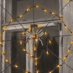 J. HOFERT COMPANY Orange Spider Web Lights, 5 Ft.