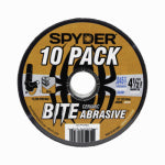 J S PRODUCTS Metal Cut-Off Wheel, Type 1, 7/8 In. Arbor, 4-1/2 In., 10-Pk. TOOLS J S PRODUCTS