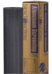 SAINT-GOBAIN ADFORS Window Screen Cloth, Charcoal Aluminum, 48 In. x 100 Ft.