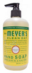 MRS. MEYERS Mrs. Meyer's 17425 Hand Soap, Liquid, Honeysuckle, 12.5 oz Bottle CLEANING & JANITORIAL SUPPLIES MRS. MEYERS