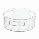 INTERDESIGN INC Clarity Turntable Organizer, Clear, 9 In. HOUSEWARES INTERDESIGN INC