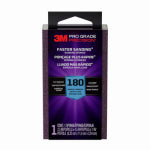 3M COMPANY Sanding Sponge, Fine 180 Grit PAINT 3M COMPANY