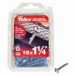 ITW BRANDS Lathe Screws, Drill Point, 1-1/4 In. x #8, 140-Pk.