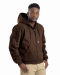 BERNE APPAREL LG BRN Hooded Jacket