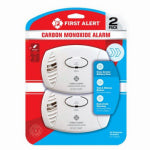 FIRST ALERT First Alert 1039741 Carbon Monoxide Alarm, 85 dB, Alarm: Audible, Electrochemical Sensor HARDWARE & FARM SUPPLIES FIRST ALERT