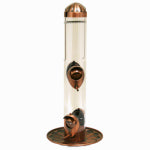 WOODSTREAM CORP Wild Bird Feeder System, Antique Copper, 1.8 Lb. Capacity
