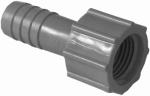 BOSHART INDUSTRIES Boshart UPVCFA-05 Pipe Adapter, 1/2 in, FPT x Insert, PVC, Gray PLUMBING, HEATING & VENTILATION BOSHART INDUSTRIES
