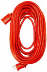 U.S. WIRE & CABLE CORP. Extension Cord, 14/3 SJTW Red Round Vinyl, 100 Ft.