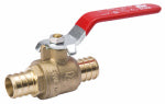 B & K INDUSTRIES B & K 107-345NL Ball Valve, 1 in Connection, PEX x PEX, 600/160 psi Pressure, Brass Body PLUMBING, HEATING & VENTILATION B & K INDUSTRIES
