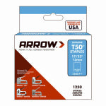 ARROW Arrow T50 Series 50CT24 Staple, 3/8 in W Crown, 17/32 in L Leg, Steel HARDWARE & FARM SUPPLIES ARROW