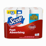 KIMBERLY-CLARK CORP Scott Paper Towels, Choose-A-Sheet, 6 Double Rolls, 108 Sheets Per Roll