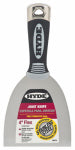 HYDE Hyde 06578 Joint Knife, 4 in W Blade, 4 in L Blade, Stainless Steel Blade, Single-Edge Blade, Soft-Grip Handle PAINT HYDE