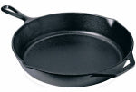 LODGE MFG Logic Skillet, Seasoned Cast Iron, 2 x 12-In.