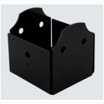 ASSA ABLOY AMERICAS RESIDENTIALI NC Hartley Collection Post Base, 5 x 5-1/2 x 5-5/8 In.