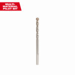 MILWAUKEE Milwaukee Big Hawg 49-56-9300 Pilot Bit, 5/16 in Shank, 5/16 in Dia Bit, 3-Flat Straight Shank TOOLS MILWAUKEE