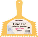 HOMAX Homax 85 Adhesive Spreader Knife, 3/8 in Notch, Notched Blade, Polystyrene Blade, Polystyrene Handle, Reinforced Handle TOOLS HOMAX