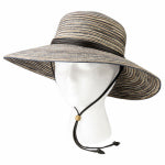 HEARTLAND GARDEN,INC Sun Hat, Earth Brown, Wide Brim, Women's CLOTHING, FOOTWEAR & SAFETY GEAR HEARTLAND GARDEN,INC
