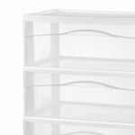 STERILITE 3-Drawer Wide Cart