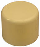 NIBCO Nibco T00225C Pipe Cap, 1 in, Slip-Joint, CPVC, White, SCH 40 Schedule PLUMBING, HEATING & VENTILATION NIBCO
