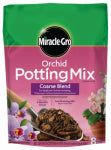 MIRACLE-GRO Miracle-Gro 74778300 Orchid Potting Mix Coarse Blend, 8 qt Bag LAWN & GARDEN MIRACLE-GRO