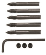 MILWAUKEE Milwaukee 48-25-6000 Feed and Set Screw Accessory Set, Standard, Steel