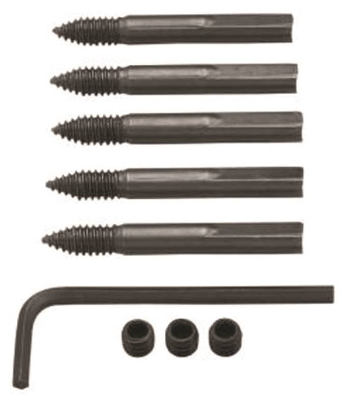MILWAUKEE Milwaukee 48-25-6000 Feed and Set Screw Accessory Set, Standard, Steel
