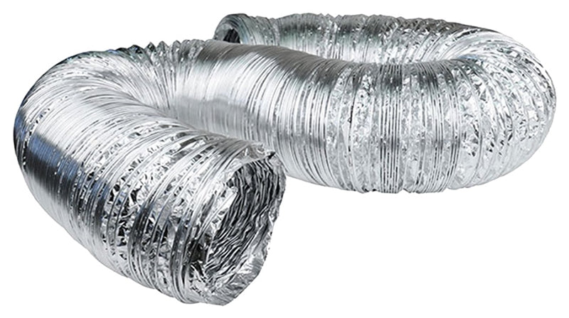 IMPERIAL Dundas Jafine AF625ULPZW Flexible Duct, 6 in, 25 ft L, Aluminum