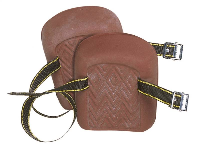 HULTAFORS CLC 317 Flat Bottom Knee Pad, Foam Rubber Pad, Buckle Closure