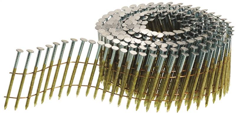 SENCO Senco EL20AABH Nail, 1-7/8 in L, Galvanized Steel, Sencote, Full Round Head, Ring Shank