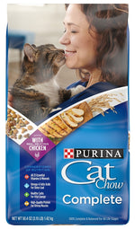 NESTLE PURINA PET CARE Purina 1780015014 Cat Food, Dry, 3.15 lb Bag