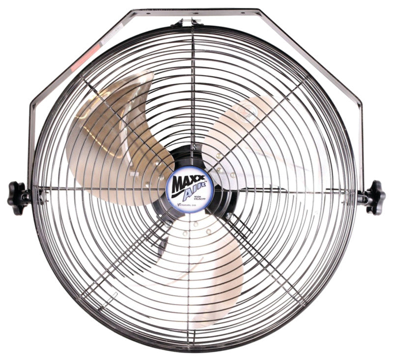VENTAMATIC MaxxAir HVWM 18 Wall-Mount Fan, 120 V, 3-Blade, 3-Speed, 1350 cfm Low, 1400 cfm Medium, 1450 cfm High Air APPLIANCES & ELECTRONICS VENTAMATIC