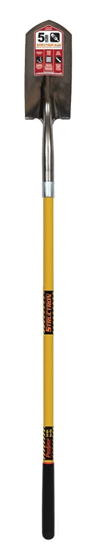 SEYMOUR Structron S700 SpringFlex 89185 Trenching Shovel, 5 in W Blade, 14 ga Gauge, Steel Blade, Fiberglass Handle, Long Handle