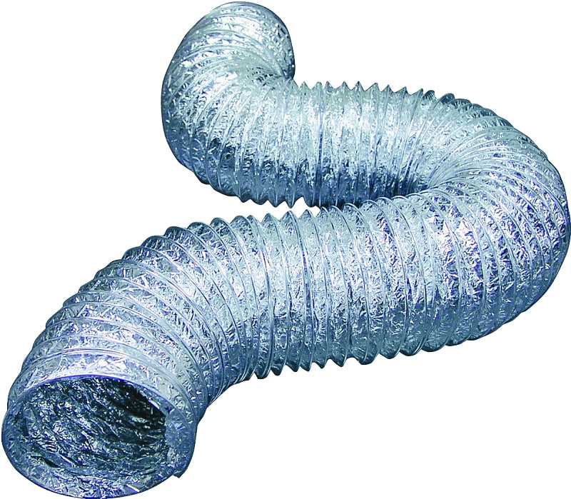 LAMBRO Lambro 411 Flexible Air Connector, 4 in, 5 ft L, Aluminum PLUMBING, HEATING & VENTILATION LAMBRO