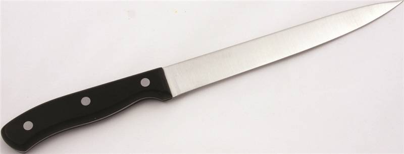 CHEF CRAFT Chef Craft SELECT Series 21669 Carving Knife, 8 in L Blade, Stainless Steel Blade, Polyoxymethylene Handle HOUSEWARES CHEF CRAFT