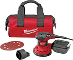 MILWAUKEE Milwaukee 6034-21 Random Orbit Palm Sander, 3 A, 5 in Pad/Disc