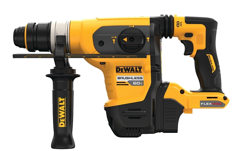 DEWALT DEWALT PERFORM & PROTECT Series DCH416B Brushless Rotary Hammer, Tool Only, 60 V, 1-1/4 in Chuck, SDS Plus Chuck TOOLS DEWALT