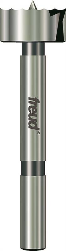FREUD Freud Precision Shear PB-007 Forstner Bit, 1 in Dia, 3-1/2 in OAL, 3/8 in Dia Shank