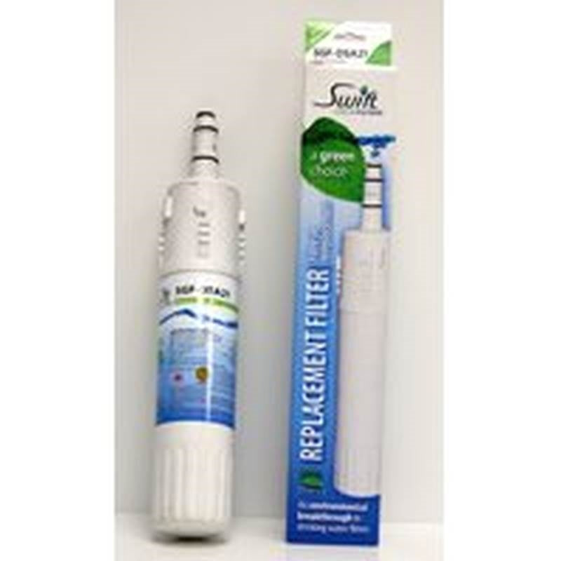 SWIFT GREEN FILTERS Swift Green Filters SGF-DSA21 Refrigerator Water Filter, 2-1/4 in Dia, 11-3/4 in, 0.5 gpm
