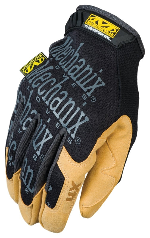 MECHANIX WEAR Mechanix Wear MG4X-75-009 Work Gloves, Men's, M, 9 in L, Straight Thumb, Hook and Loop Cuff, Synthetic Leather