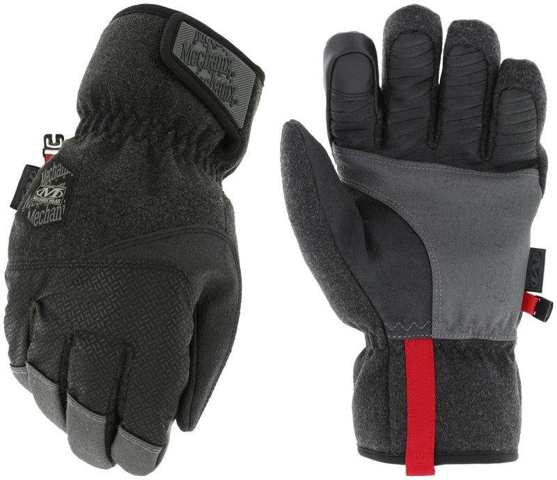 MECHANIX WEAR Mechanix Wear ColdWork WindShell Series CWKWS-58-010 Winter Gloves, Men's, L, 13-5/32 in L, Saddle Thumb, Fleece