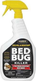 P.F. HARRIS MANUFACTURING Harris BLKBB-32 Bed Bug Killer, Liquid, Spray Application, 32 oz, Sweet, Clear/White