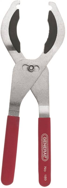 GENERAL General 189 Drain Pliers, 4 in Jaw Opening, 3-Position Slip Joint Jaw, Textured Handle