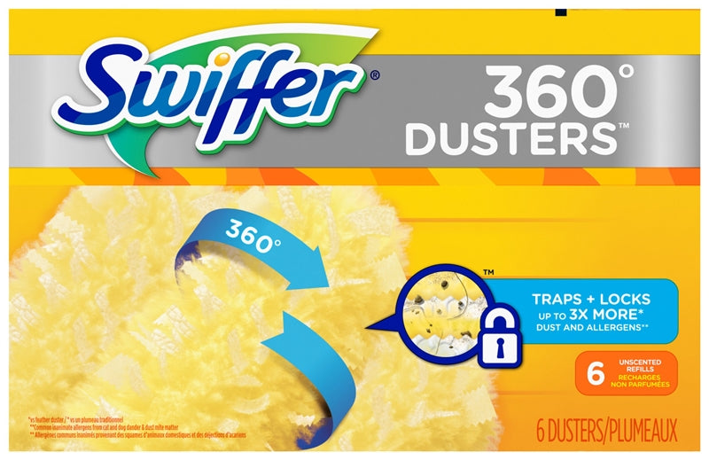 SWIFFER Swiffer 16944 Duster Refill, Microfiber Cloth Head
