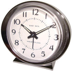WESTCLOX Westclox 11611QA Alarm Clock, Plastic Case, Silver Case