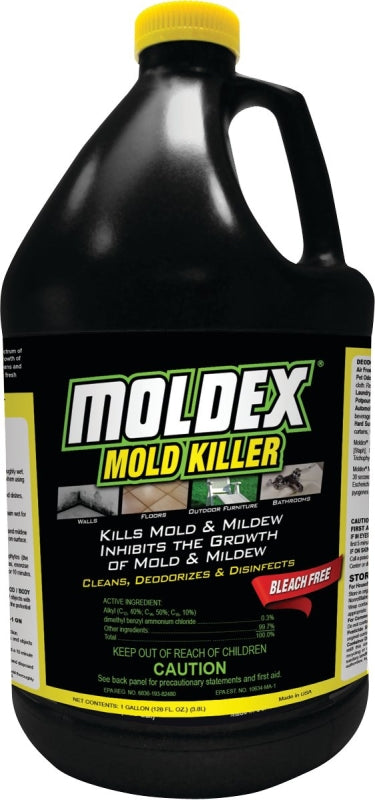 MOLDEX Moldex 5520 Mold and Mildew Killer, 1 gal, Liquid, Floral, Clear