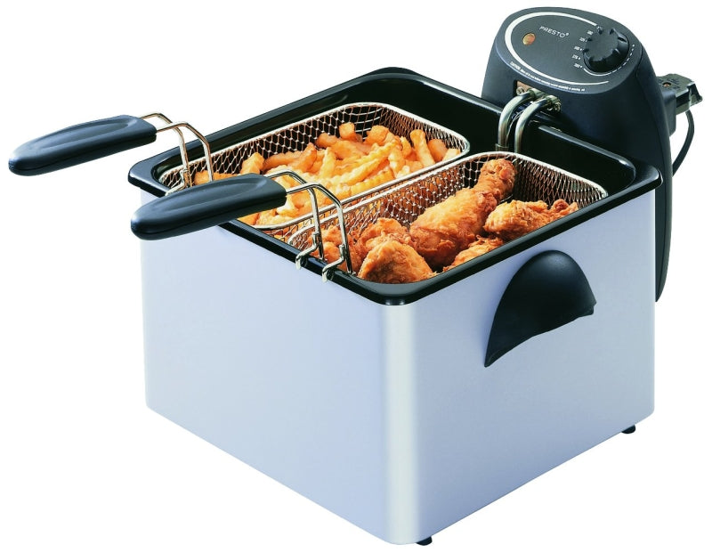 NATIONAL PRESTO Presto ProFry Series 05466/05464 Deep Fryer, 5 qt Capacity
