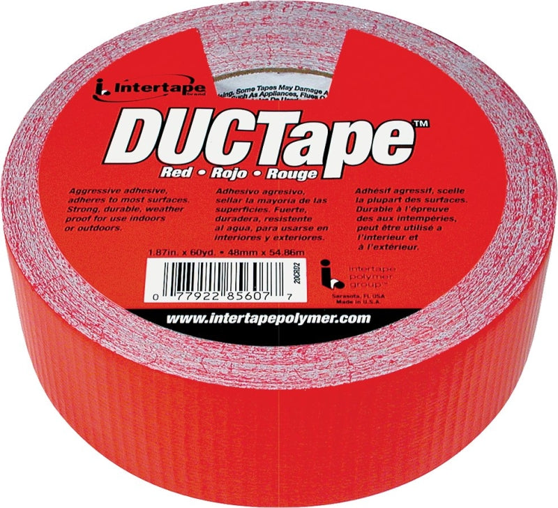 INTERTAPE POLYMER IPG 20C-R2 Duct Tape, 60 yd L, 1.88 in W, Polyethylene-Coated Cloth Backing, Red PAINT INTERTAPE POLYMER
