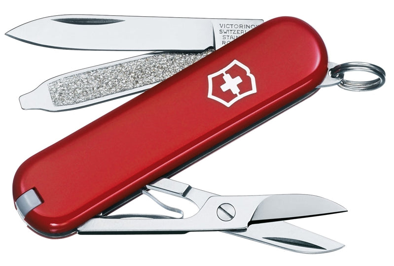 SWISS ARMY BRAND Swiss Army 0.6223-033-X3 Multi-Tool Knife, Drop Point Blade, Polished Blade, Stainless Steel Blade, 7-Blade, Red Handle TOOLS SWISS ARMY BRAND