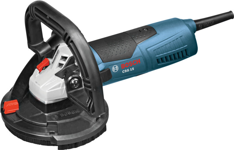 BOSCH Bosch CSG15 Surfacing Grinder, 12.5 A, 5/8-11 Spindle, 5 in Dia Wheel, 9300 rpm Speed, Diamond Cup Wheel
